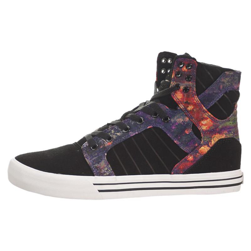 Supra SKYTOP Sneaker High Damen Schwarz Mehrfarbig Online Bestellen PCVAQ7038